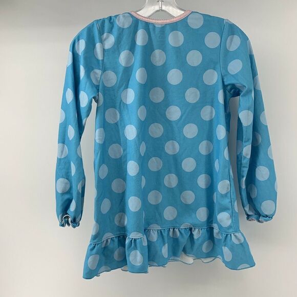 Carters Super Comfy Blue Polka Dot Pajama Top 12 - Picture 2 of 6